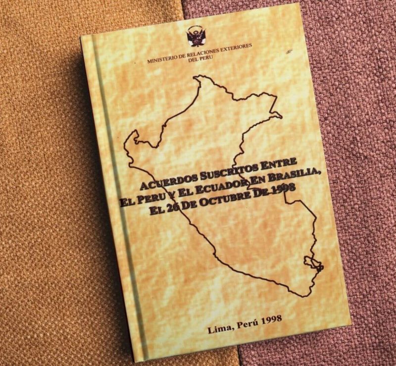 Acuerdos suscritos entre el Perú y Ecuador