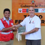 Embajador Yépez visita Tambo de Félix Flores en Manseriche